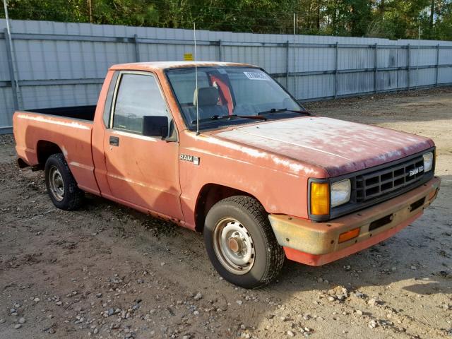 JB7FL24D4HP027909 - 1987 DODGE RAM 50 RED photo 1