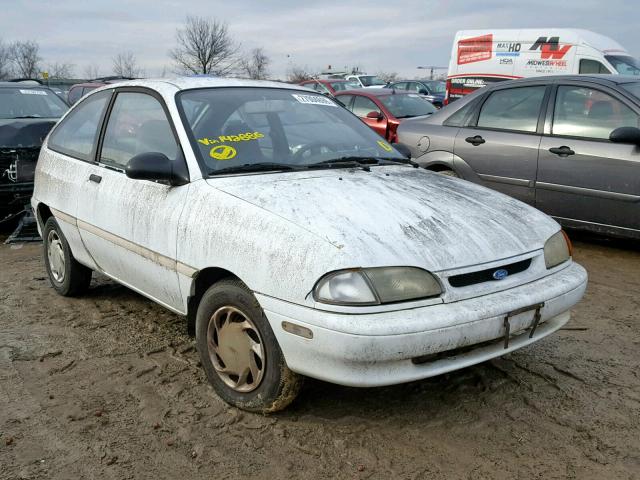 KNJLT05H8S6142886 - 1995 FORD ASPIRE WHITE photo 1