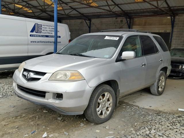 2HNYD18825H527073 - 2005 ACURA MDX TOURIN SILVER photo 2