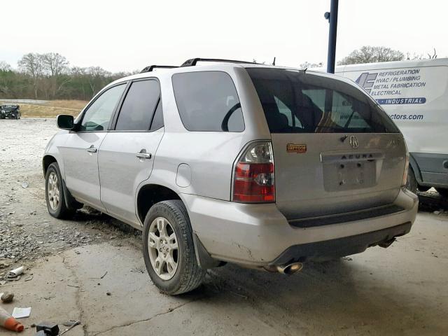 2HNYD18825H527073 - 2005 ACURA MDX TOURIN SILVER photo 3