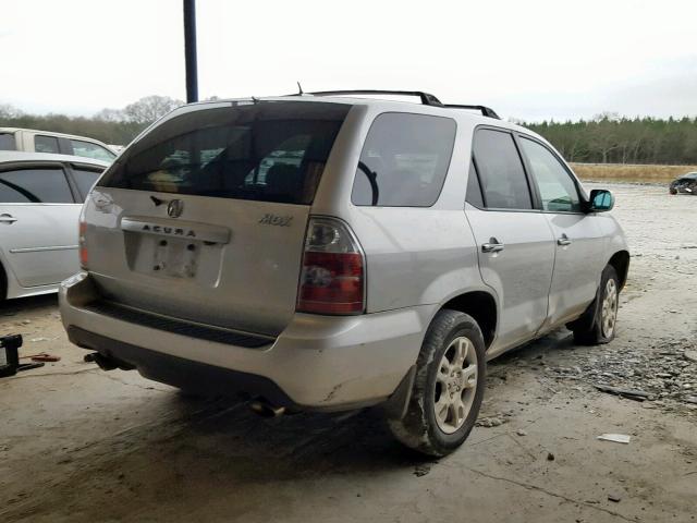 2HNYD18825H527073 - 2005 ACURA MDX TOURIN SILVER photo 4