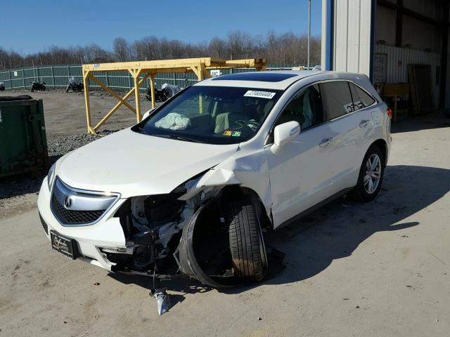 5J8TB4H30EL023606 - 2014 ACURA RDX BASE WHITE photo 2