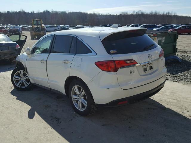 5J8TB4H30EL023606 - 2014 ACURA RDX BASE WHITE photo 3