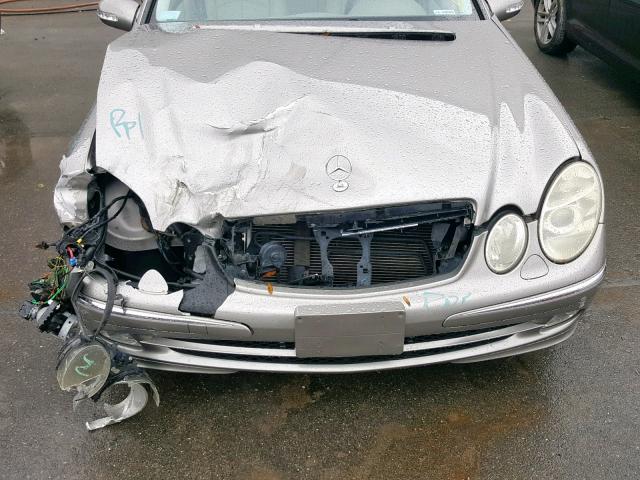 WDBUF65J13A338489 - 2003 MERCEDES-BENZ E 320 SILVER photo 7