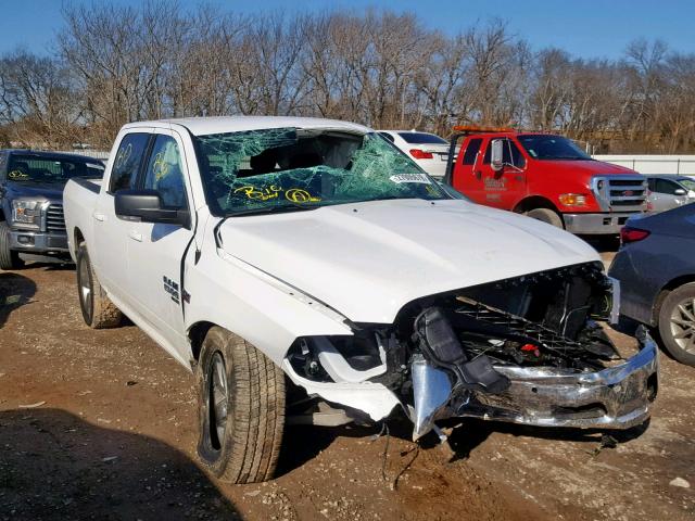 1C6RR6LT4KS563458 - 2019 RAM 1500 CLASS WHITE photo 1