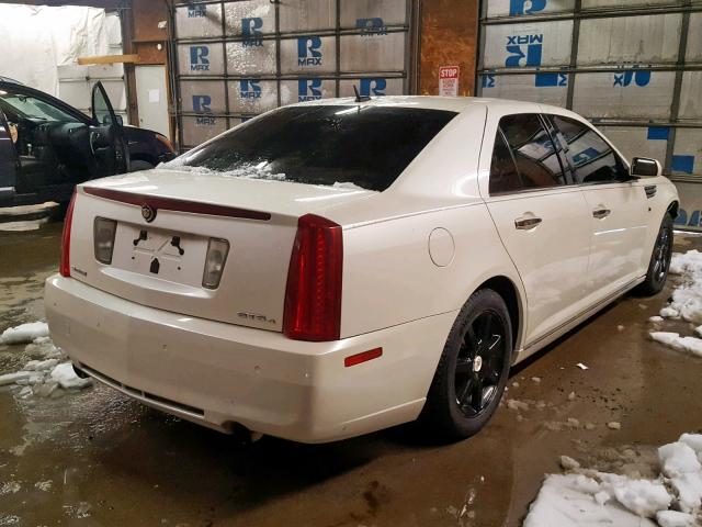 1G6DD67V380194001 - 2008 CADILLAC STS WHITE photo 4