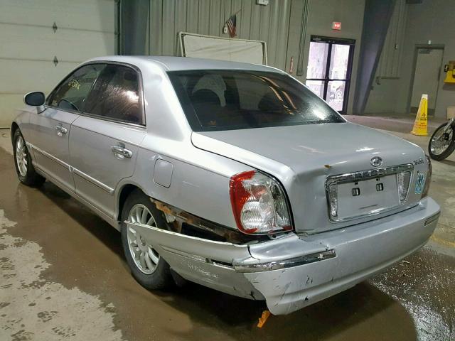 KMHFU45E64A278598 - 2004 HYUNDAI XG 350 GRAY photo 3