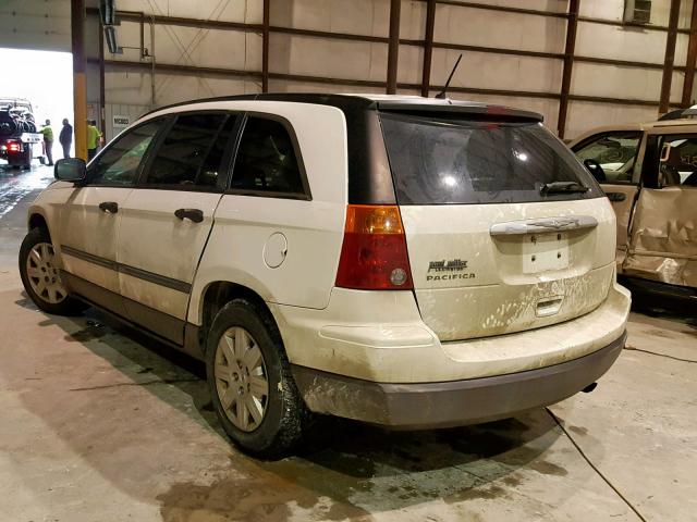 2A8GM48L48R654597 - 2008 CHRYSLER PACIFICA L WHITE photo 3
