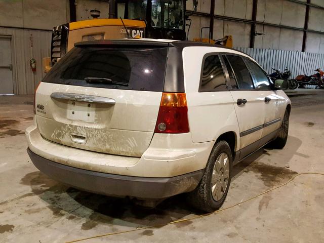 2A8GM48L48R654597 - 2008 CHRYSLER PACIFICA L WHITE photo 4