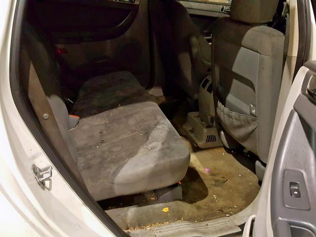 2A8GM48L48R654597 - 2008 CHRYSLER PACIFICA L WHITE photo 6