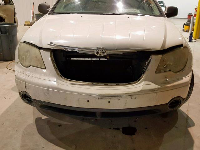 2A8GM48L48R654597 - 2008 CHRYSLER PACIFICA L WHITE photo 9