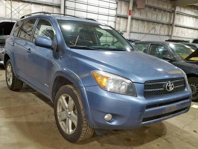 JTMBD32V266007559 - 2006 TOYOTA RAV4 SPORT BLUE photo 1