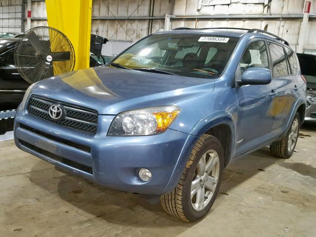 JTMBD32V266007559 - 2006 TOYOTA RAV4 SPORT BLUE photo 2