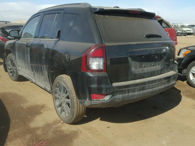 1C4NJCBA1ED763946 - 2014 JEEP COMPASS SP შავი ფოტო 3