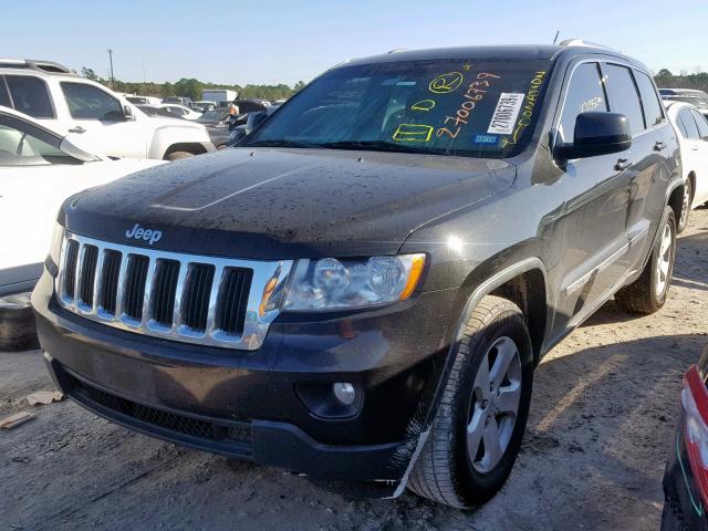 1J4RS4GG2BC582934 - 2011 JEEP GRAND CHER BLACK photo 2