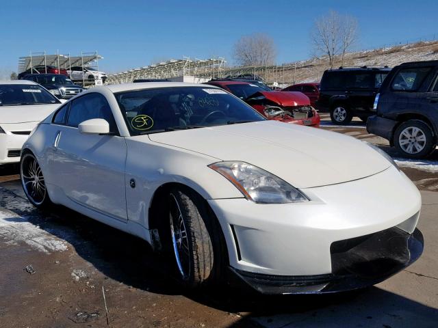 JN1AZ34E75M655549 - 2005 NISSAN 350Z COUPE WHITE photo 1