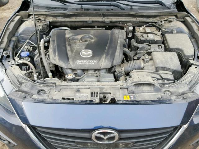 3MZBM1L79FM153880 - 2015 MAZDA 3 TOURING BLUE photo 7