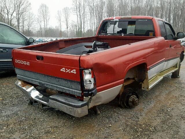 3B7KF23Z3XG191755 - 1999 DODGE RAM 2500 RED photo 9