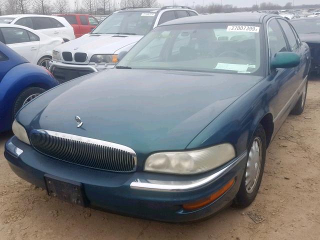 1G4CW52KXV4608403 - 1997 BUICK PARK AVENU TEAL photo 2