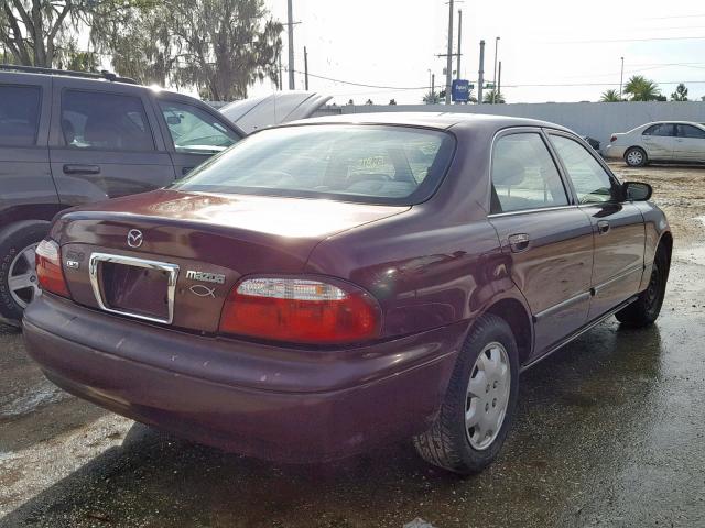 1YVGF22C9Y5175758 - 2000 MAZDA 626 ES WHITE photo 4