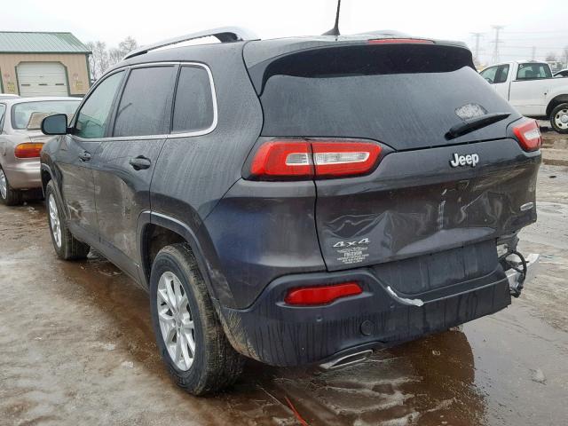 1C4PJMCS5HW622487 - 2017 JEEP CHEROKEE L GRAY photo 3