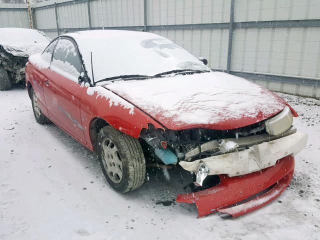 1G8ZP128X1Z219793 - 2001 SATURN SC1 RED photo 1