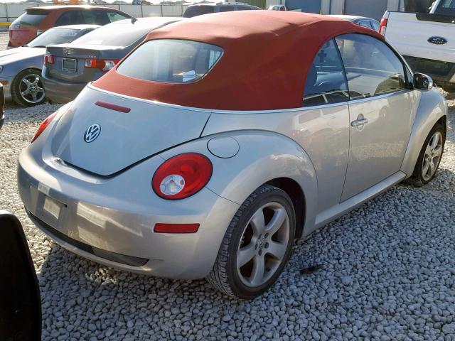 3VWSF31Y09M410706 - 2009 VOLKSWAGEN NEW BEETLE Gümüş foto 4