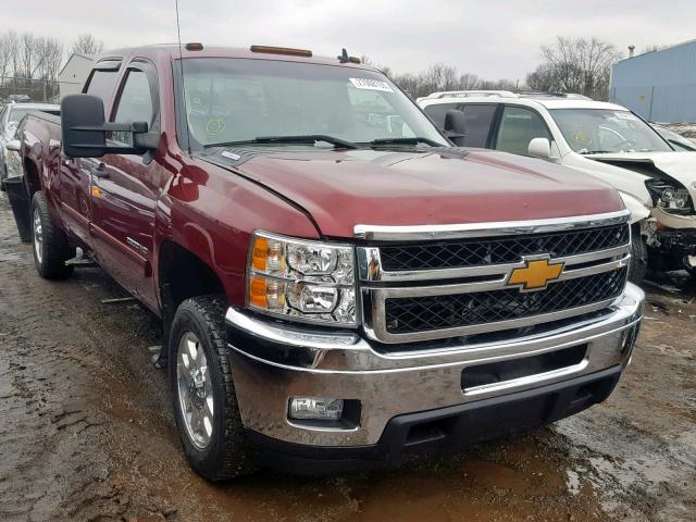 1GC1KXC88EF124353 - 2014 CHEVROLET SILVERADO RED photo 1