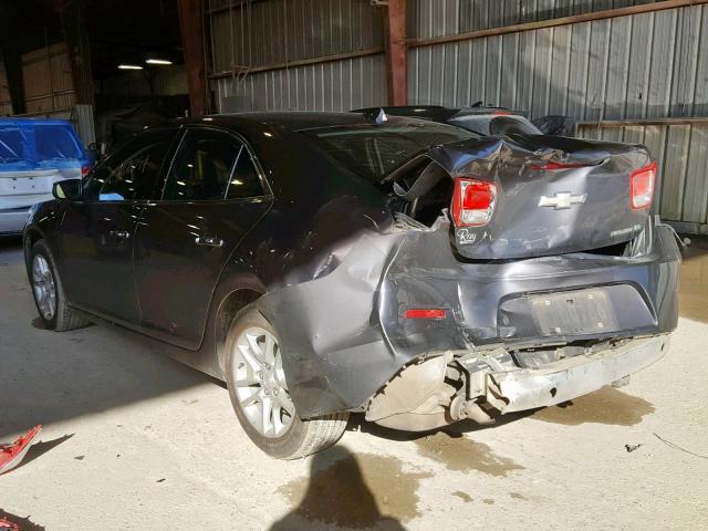 1G11D5SRXDF125584 - 2013 CHEVROLET MALIBU 1LT ნაცრისფერი ფოტო 3