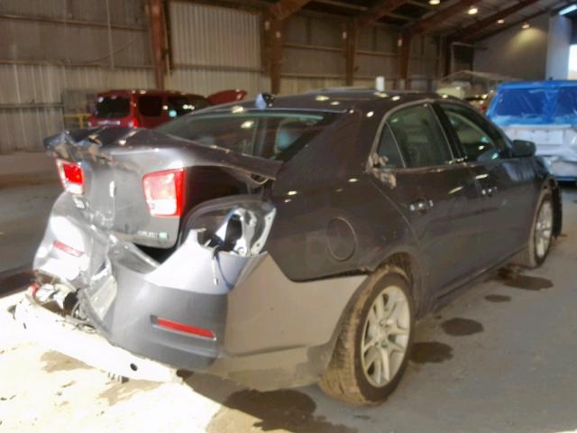 1G11D5SRXDF125584 - 2013 CHEVROLET MALIBU 1LT ნაცრისფერი ფოტო 4