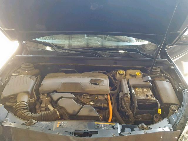 1G11D5SRXDF125584 - 2013 CHEVROLET MALIBU 1LT ნაცრისფერი ფოტო 7