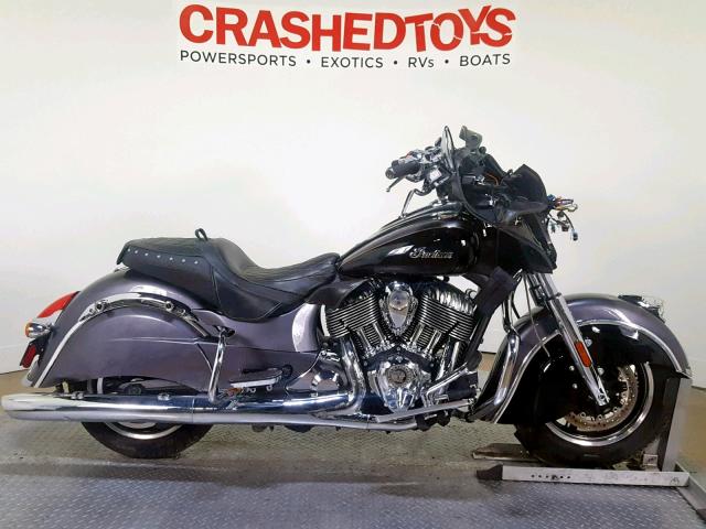 56KTRAAA2G3335893 - 2016 INDIAN MOTORCYCLE CO. ROADMASTER BLACK photo 1