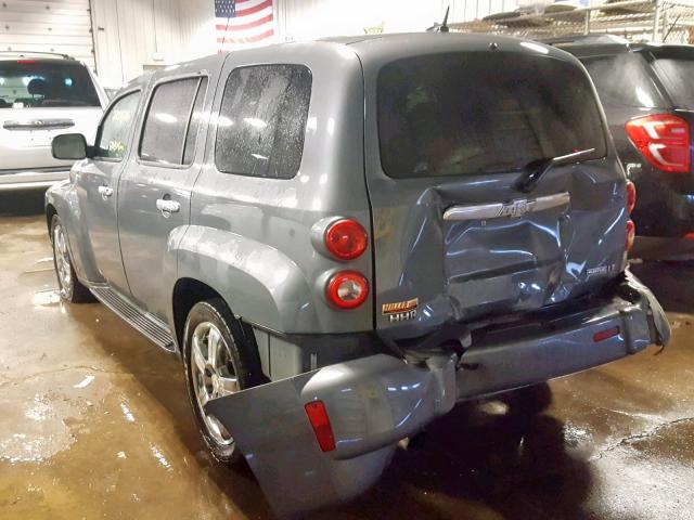 3GNCA53V69S557443 - 2009 CHEVROLET HHR LT GRAY photo 3