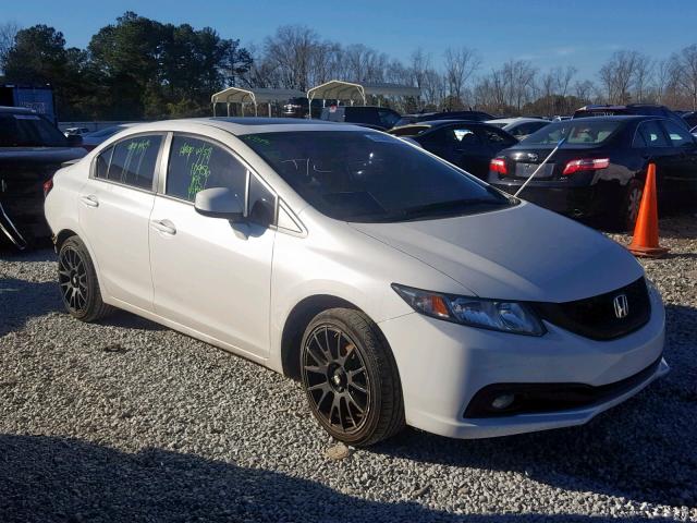 19XFB2F95DE055692 - 2013 HONDA CIVIC EXL 白色 照片 1