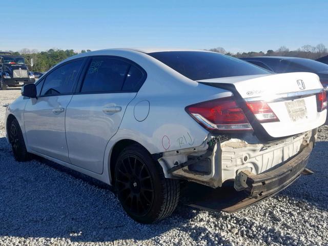 19XFB2F95DE055692 - 2013 HONDA CIVIC EXL 白色 照片 3