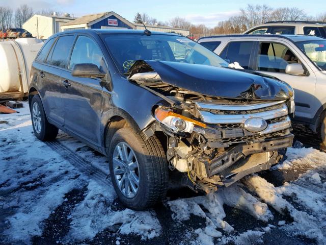 2FMDK4JCXDBA56264 - 2013 FORD EDGE SEL BLACK photo 1