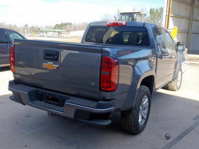 1GCGTCEN8K1104924 - 2019 CHEVROLET COLORADO L GRAY photo 4