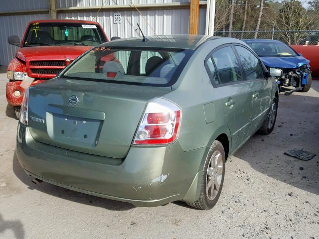 3N1AB61E28L737374 - 2008 NISSAN SENTRA 2.0 GREEN photo 4