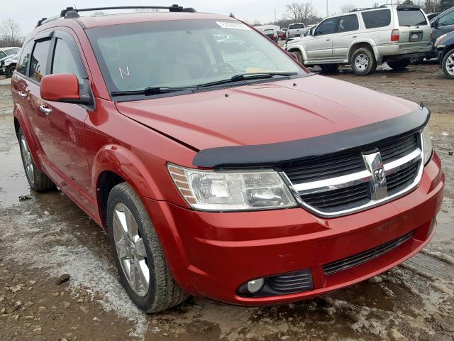 3D4PH6FVXAT108100 - 2010 DODGE JOURNEY R/ MAROON photo 1