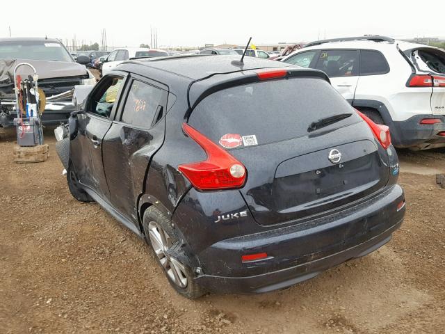 JN8AF5MR4DT218587 - 2013 NISSAN JUKE S BLACK photo 3