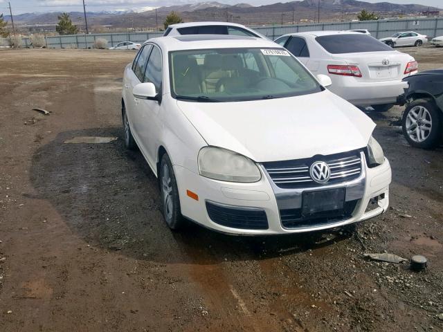 3VWSF81K26M644267 - 2006 VOLKSWAGEN JETTA 2.5 WHITE photo 1