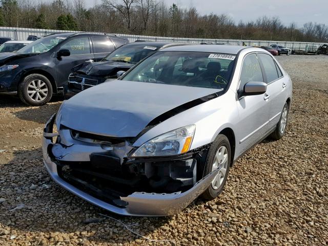 3HGCM56313G708095 - 2003 HONDA ACCORD LX SILVER photo 2