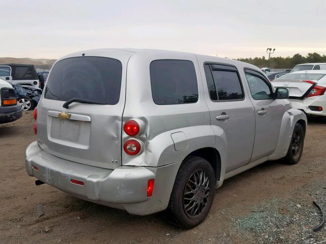 3GNCA23D78S658026 - 2008 CHEVROLET HHR LT SILVER photo 4