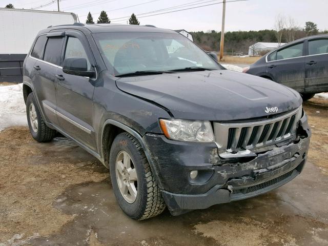 1J4RR4GGXBC540667 - 2011 JEEP GRAND CHER BLACK photo 1