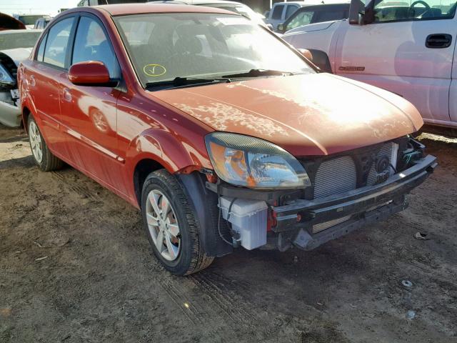 KNADH4A39B6954771 - 2011 KIA RIO BASE RED photo 1