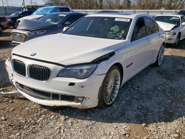 WBAKA8C54CC447037 - 2012 BMW ALPINA B7 WHITE photo 2