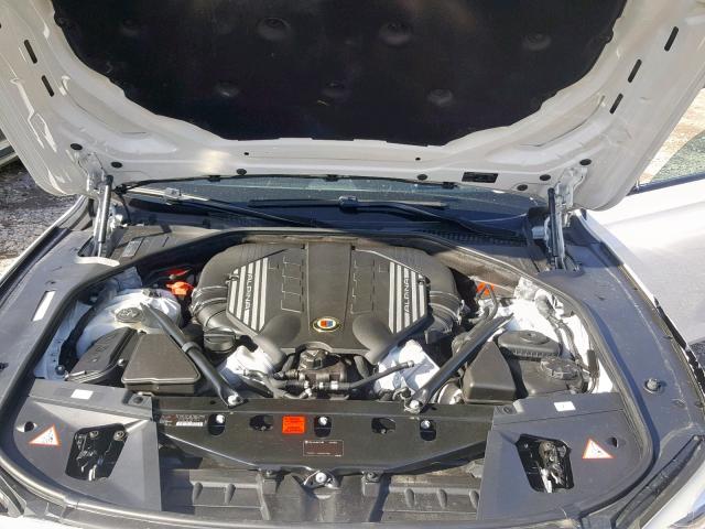 WBAKA8C54CC447037 - 2012 BMW ALPINA B7 WHITE photo 7