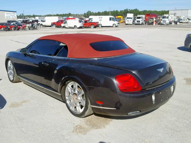 SCBDR33W39C059843 - 2009 BENTLEY CONTINENTA BLACK photo 3