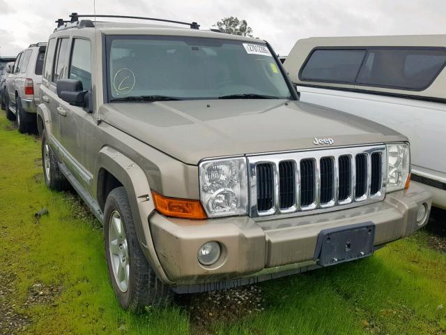 1J8HH58N26C175780 - 2006 JEEP COMMANDER BROWN photo 1