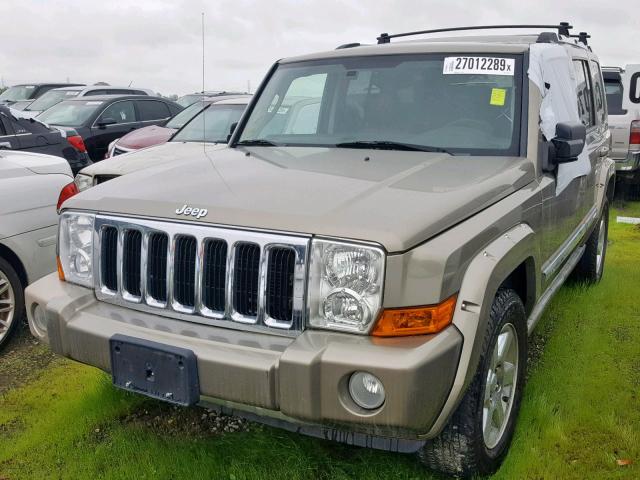 1J8HH58N26C175780 - 2006 JEEP COMMANDER BROWN photo 2
